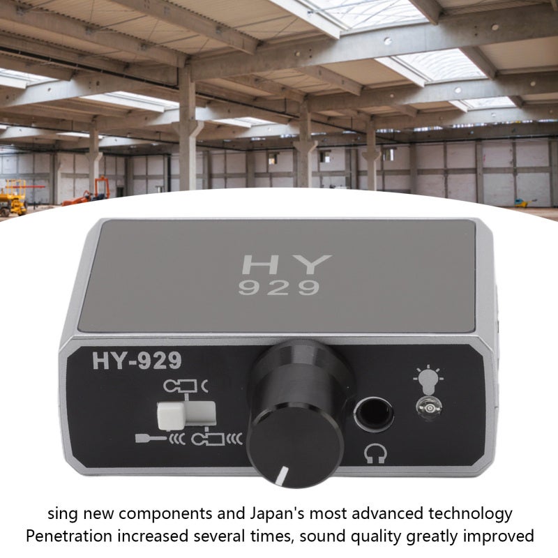 Detector de fugas en tuberías de agua HY 929. Detector de fugas en tuberías de agua. Dispositivo de detección de fugas para ingeniería de plomería. - 2