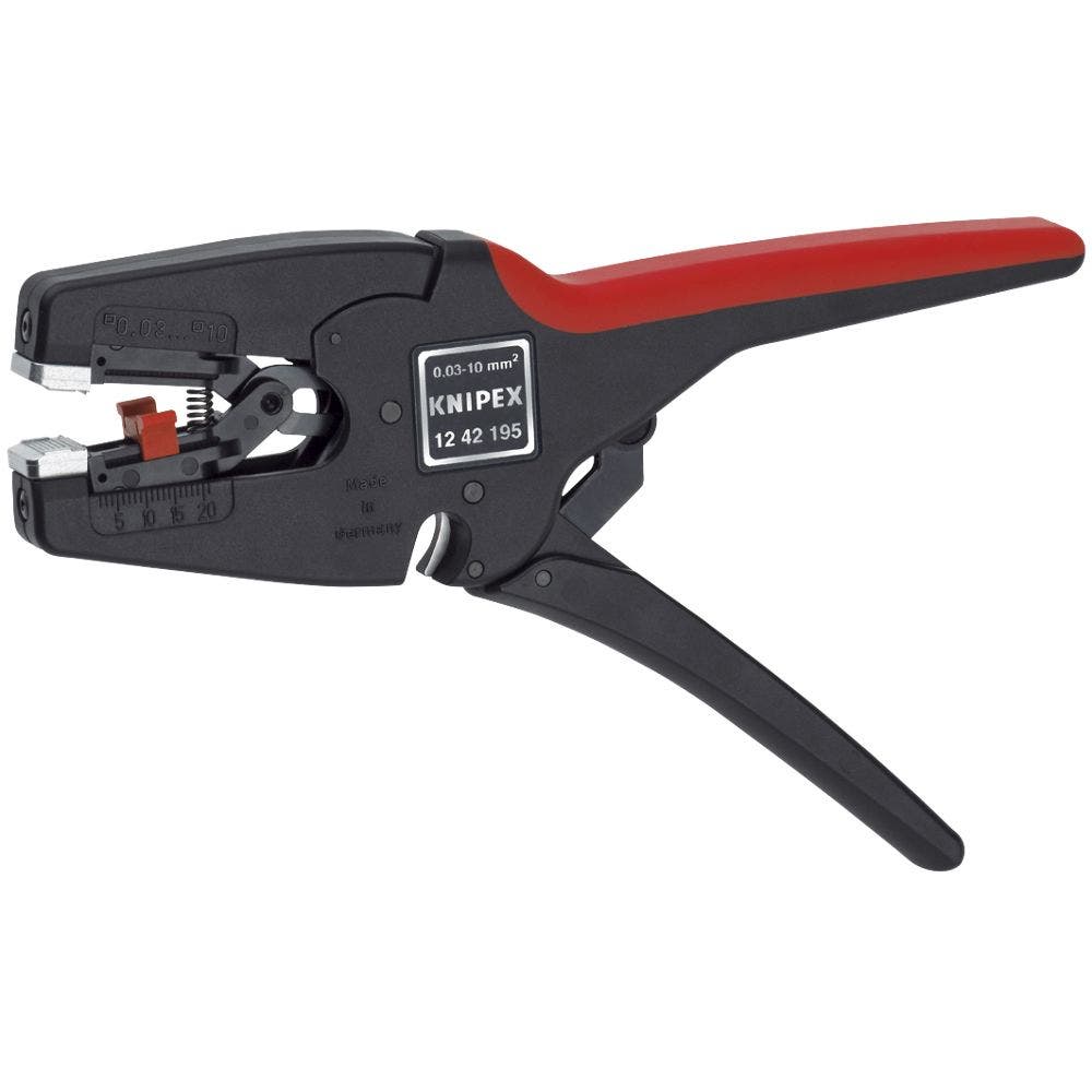 Ściągacz izolacji Knipex MultiStrip 10 automatyczny Ergonomiczny, Wymienne ostrza