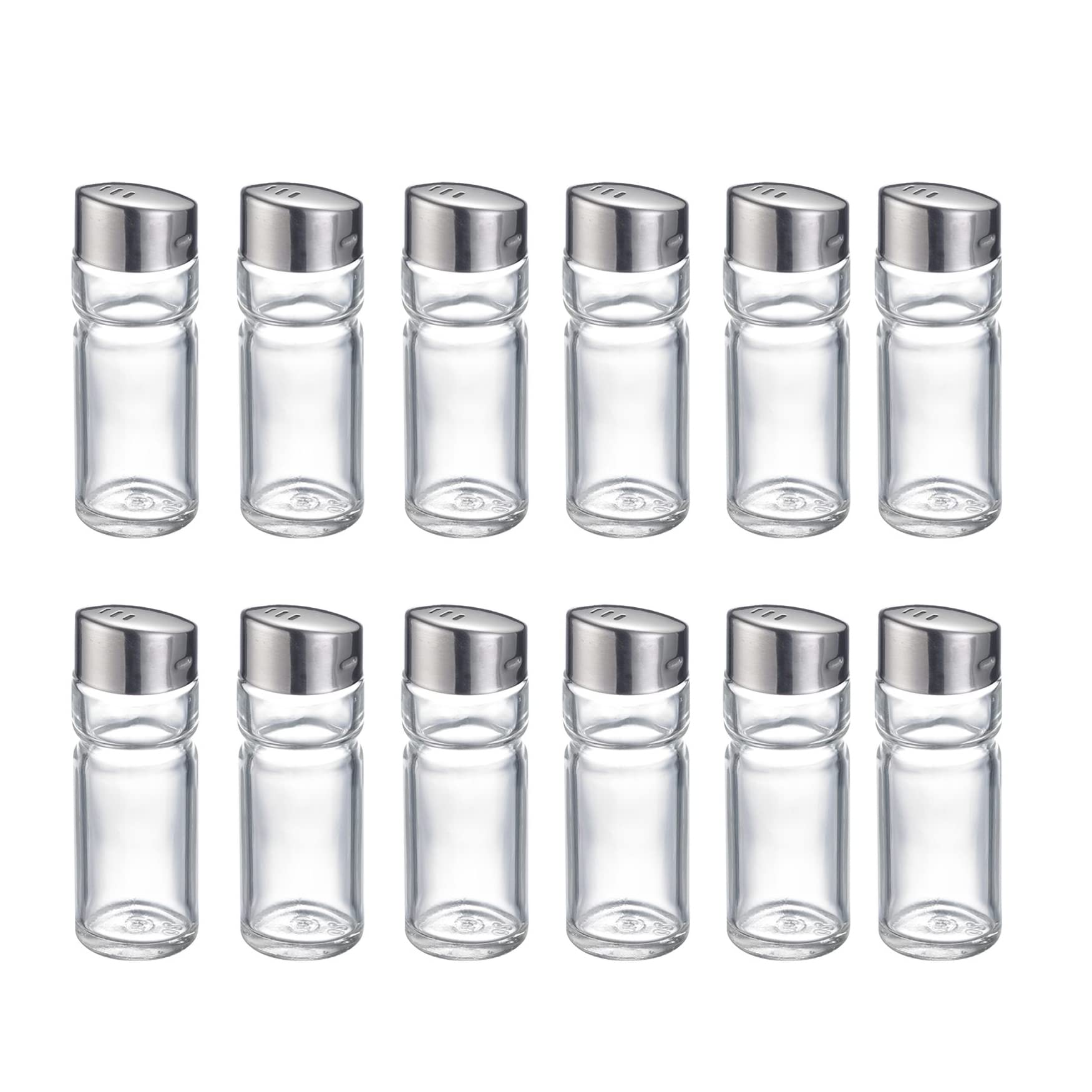 Westmark Portaspezie Paris Snap - Set 2 Pezzi In Vetro/Plastica - Capacità 40ml - Bianco/Trasparente - Foto 9
