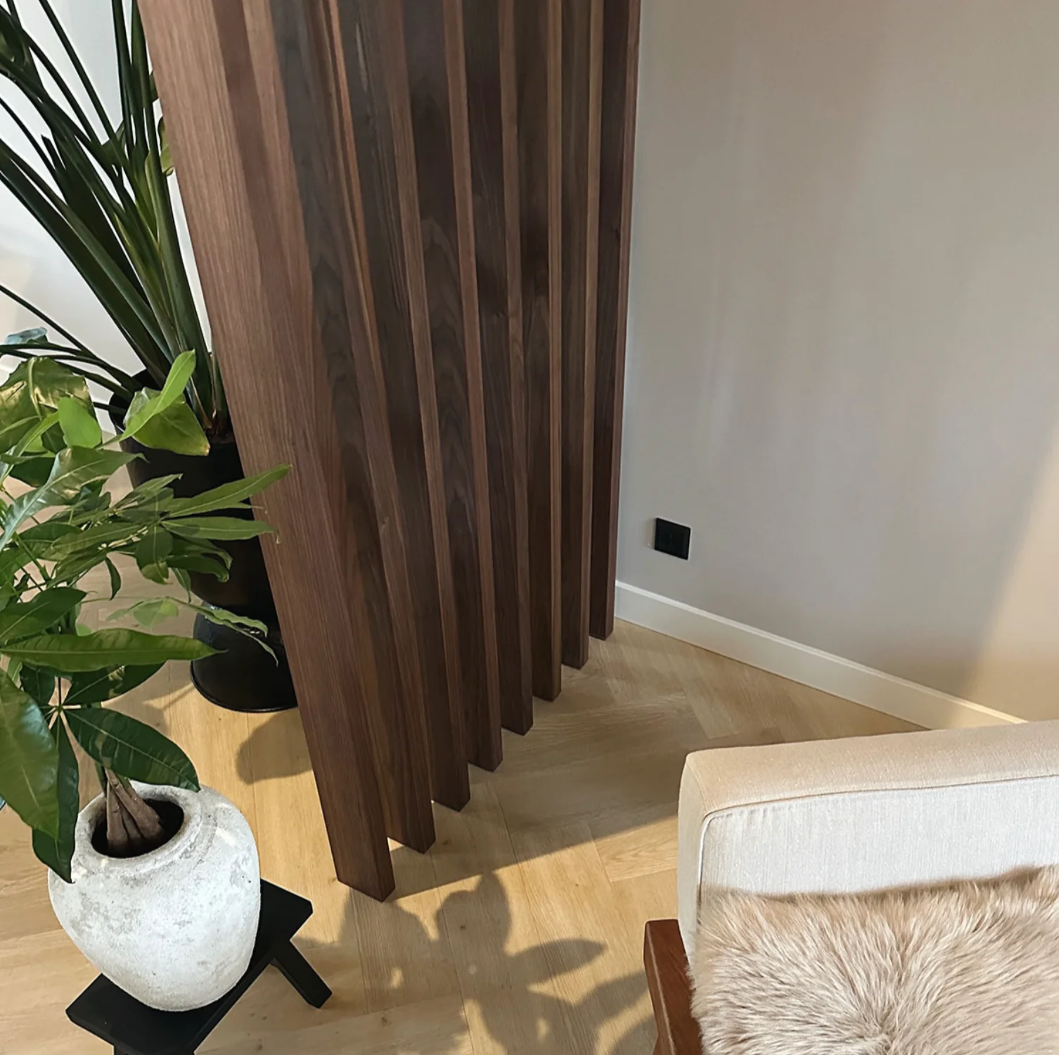 Legnopregio - listelli decorativi Divisori in legno | Rovere Noce - 3 pezzi - 4