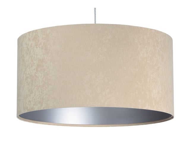 Lampa wisząca HOME 60 beżowa/srebrna