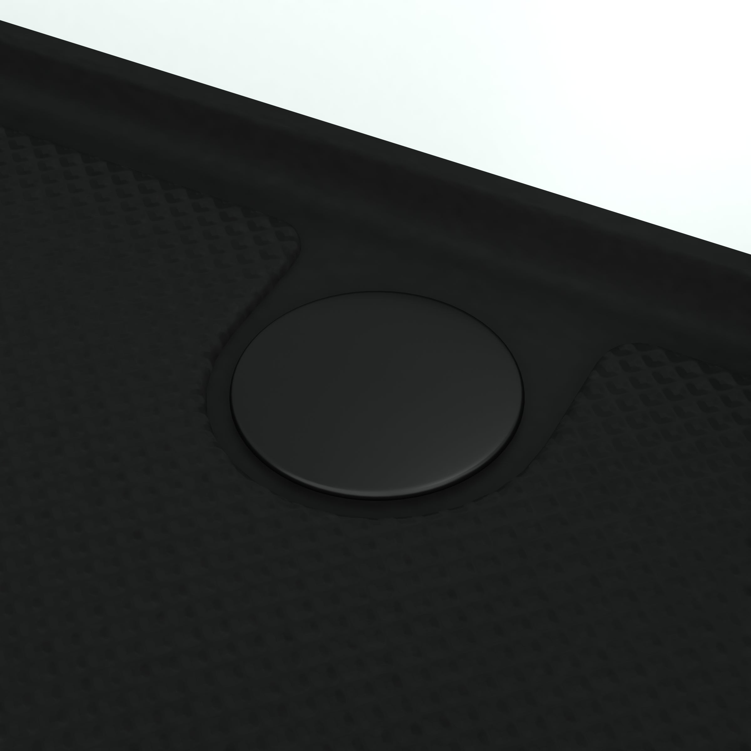 Cabine de douche rectangulaire 110x80x197 cm - Porte coulissante - Receveur Noir Mat - 2