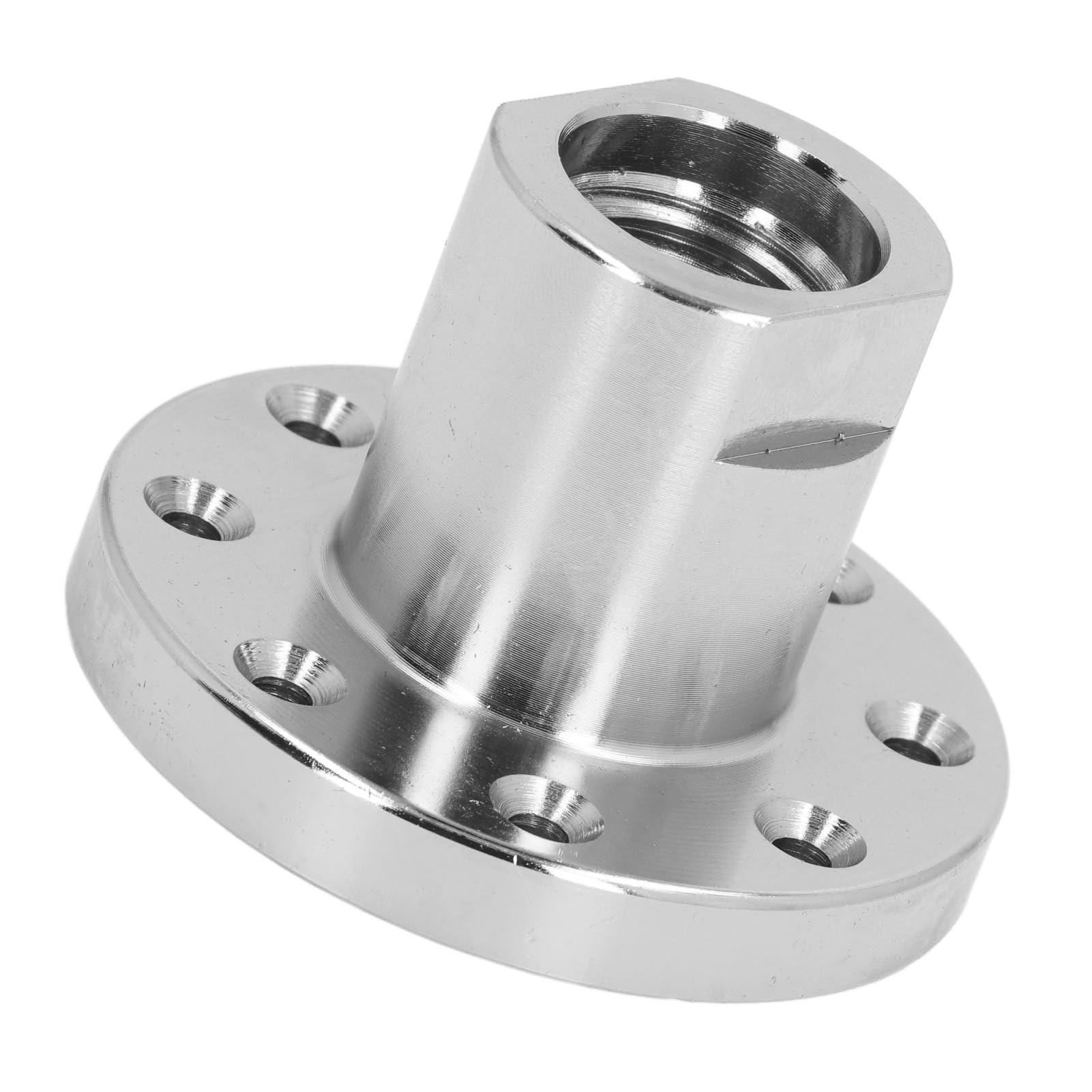 Piastra Frontale Per Tornio In Acciaio Al Manganese – 6 Fori Di Montaggio Per Mandrino K11 80 (18mm) - 2