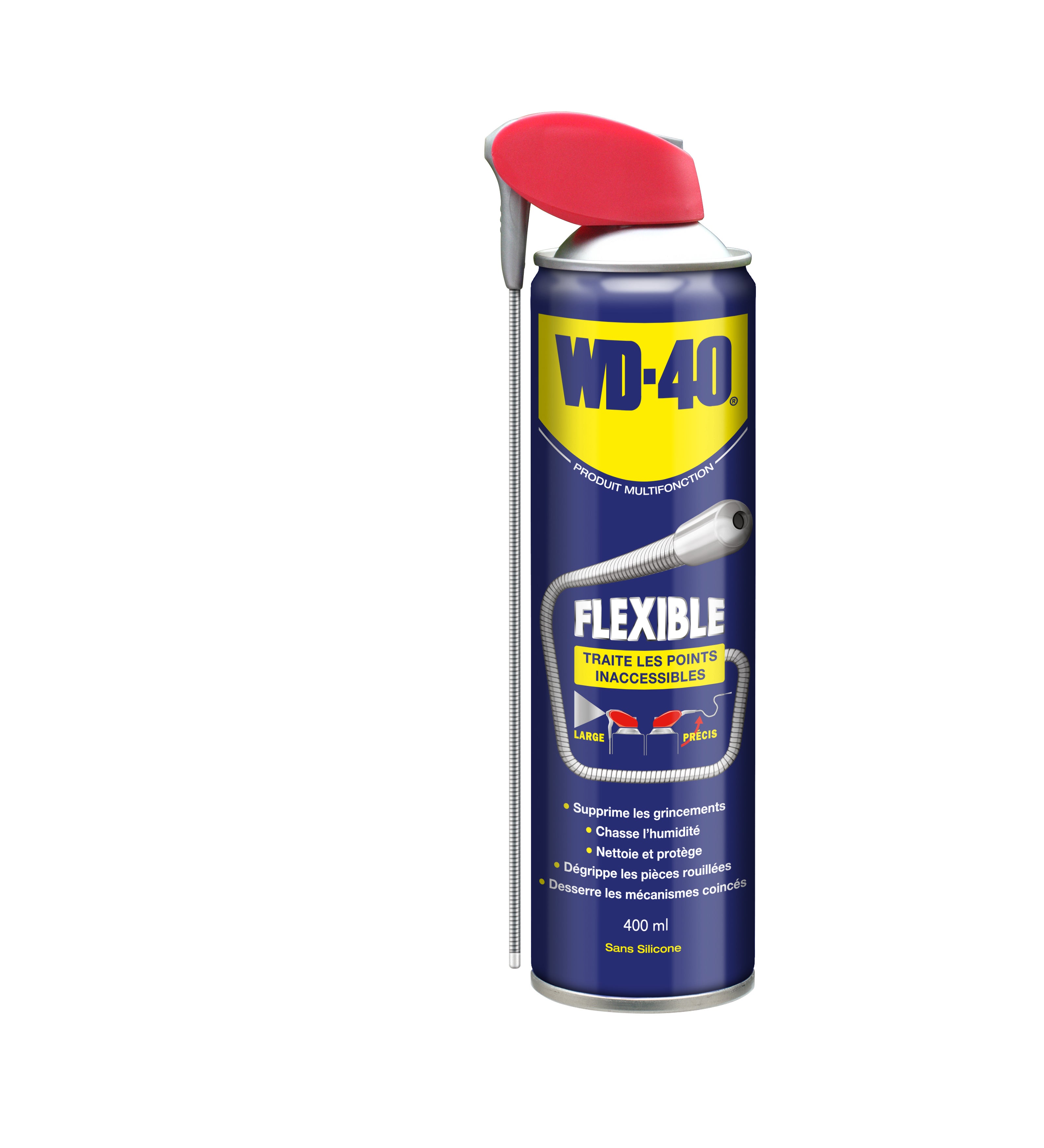 WD40 - Dégrippant flexible - aérosol de 600ml - 33450 - 2