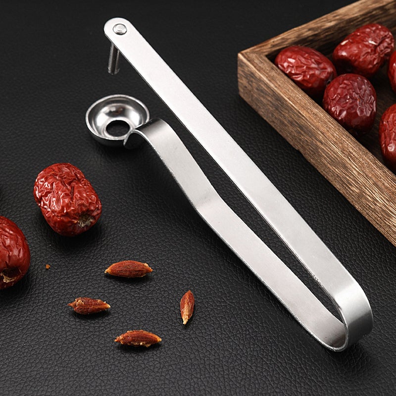 Dénoyauteur De Fruits En Acier Inoxydable à Long Manche Pour