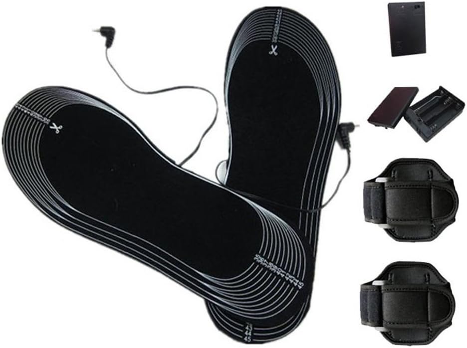 Semelles Chauffantes Rechargeables USB Ulikey - Chauffe-Pieds Électriques Avec App Bluetooth, Lavables Et Coupables, Pour Hiver