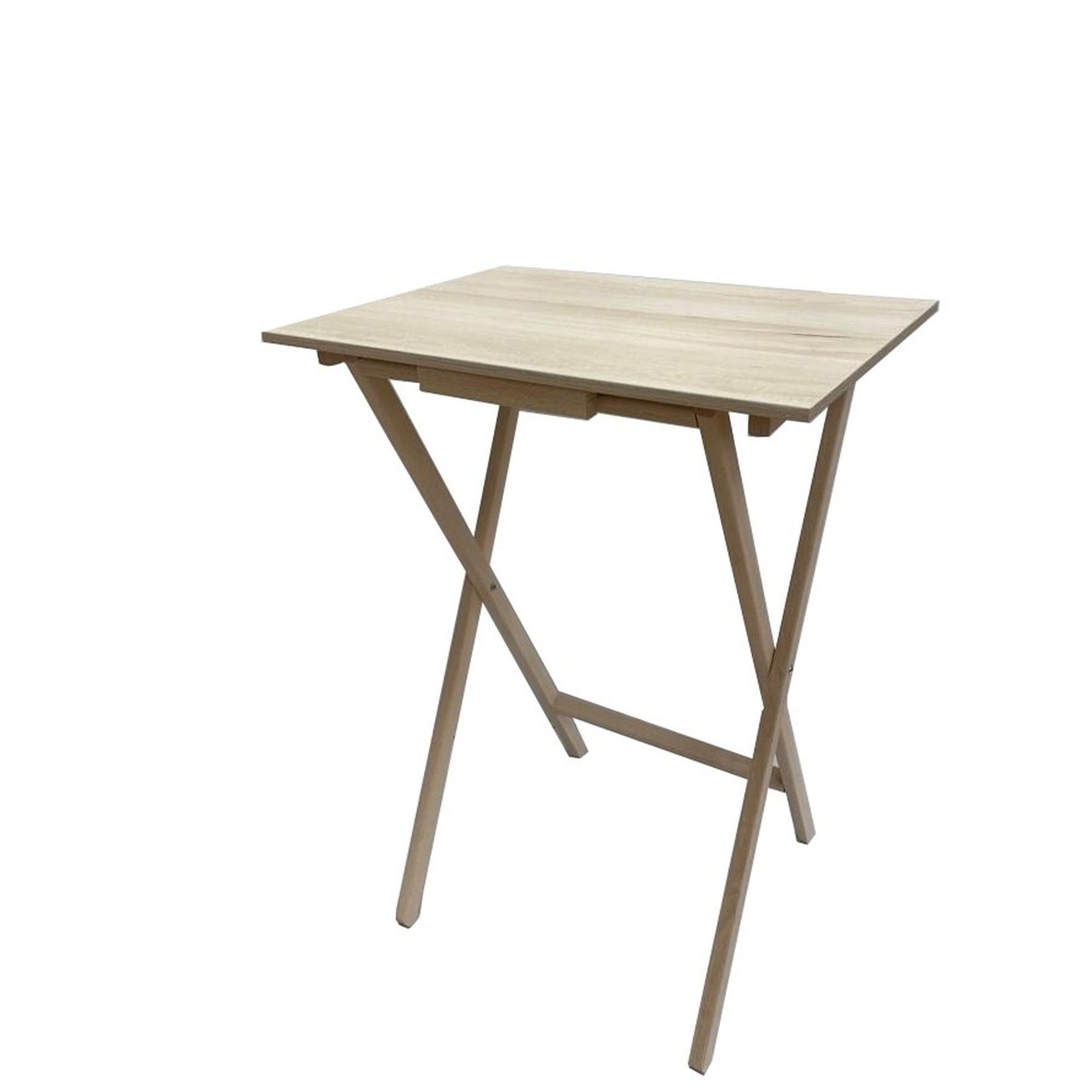 WELL HOME MOBILIARIO & DECORACIÓN Mesa Velador De Haya Plegable Con Tablillas Acabado Sin Barniz 70x50x76 Cm 90066246 WELL HOME MOBILIARIO & DECORACIÓN Mesa Velador De Haya Plegable Con Tablillas Acabado Sin Barniz 70x50x76 Cm 90066246