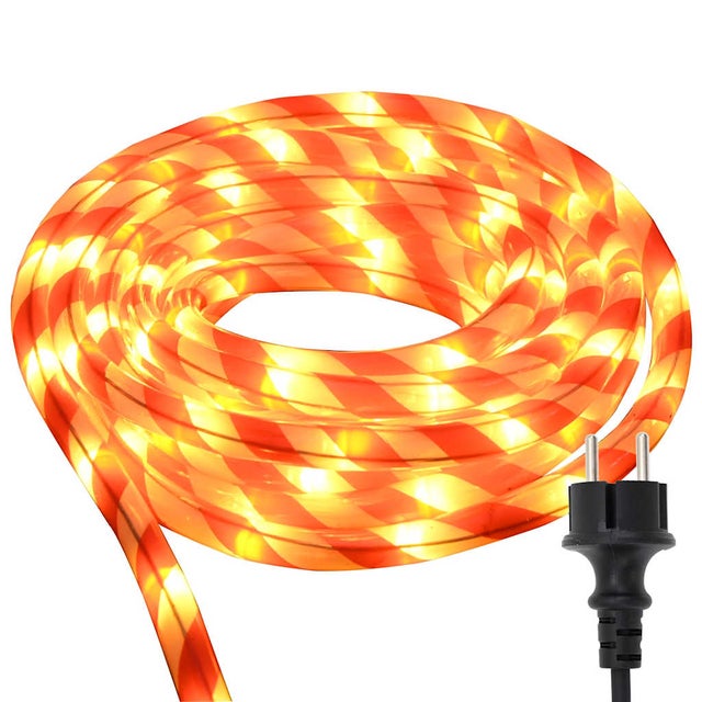 Lumière en corde avec 240 LED Blanc chaud 10 m PVC vidaXL