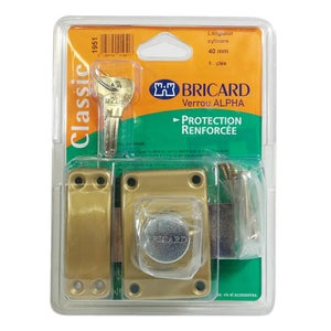 Verrou Bouton 40mm ISEO - Vendu Avec 12 Clés - Pour Porte De Sécurité - Neuf