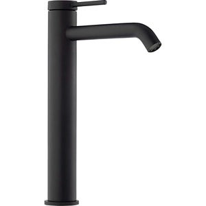 Mitigeur lavabo Métal Noir DARIO ESSEBAGNO - L20 x Diam. 4 x H27,6 x P20 cm