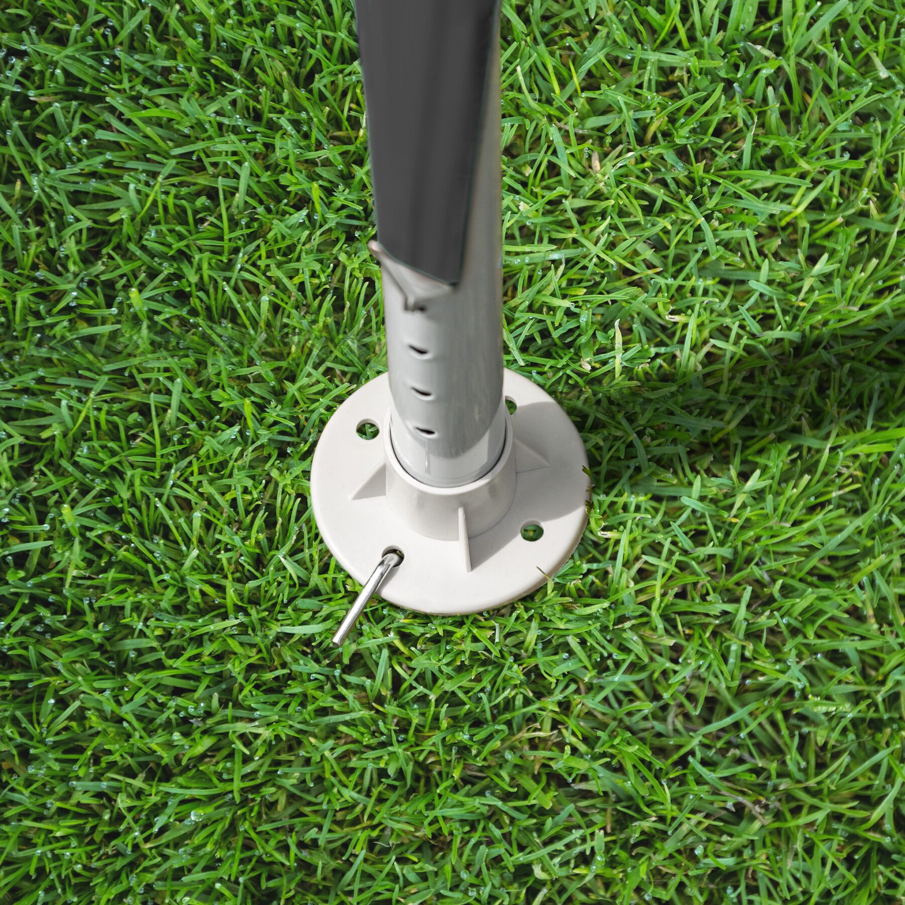 TECTAKE Pabellón 3x3 m, sistema de enchufe - 5