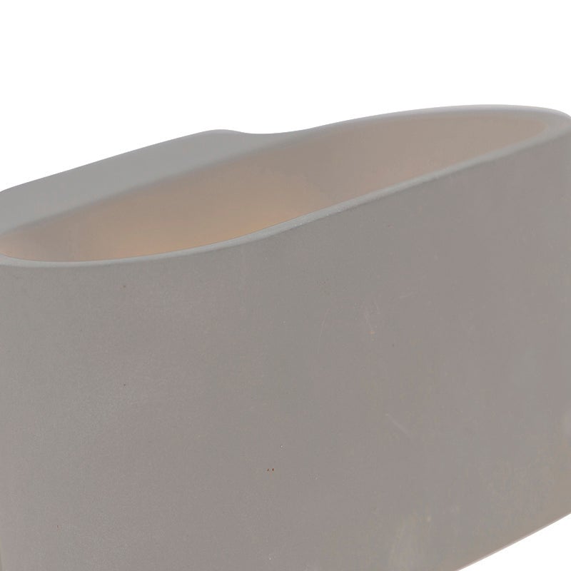 Lampada da parete smart in cemento con effetto luce con Wifi G9 - Arles - 3