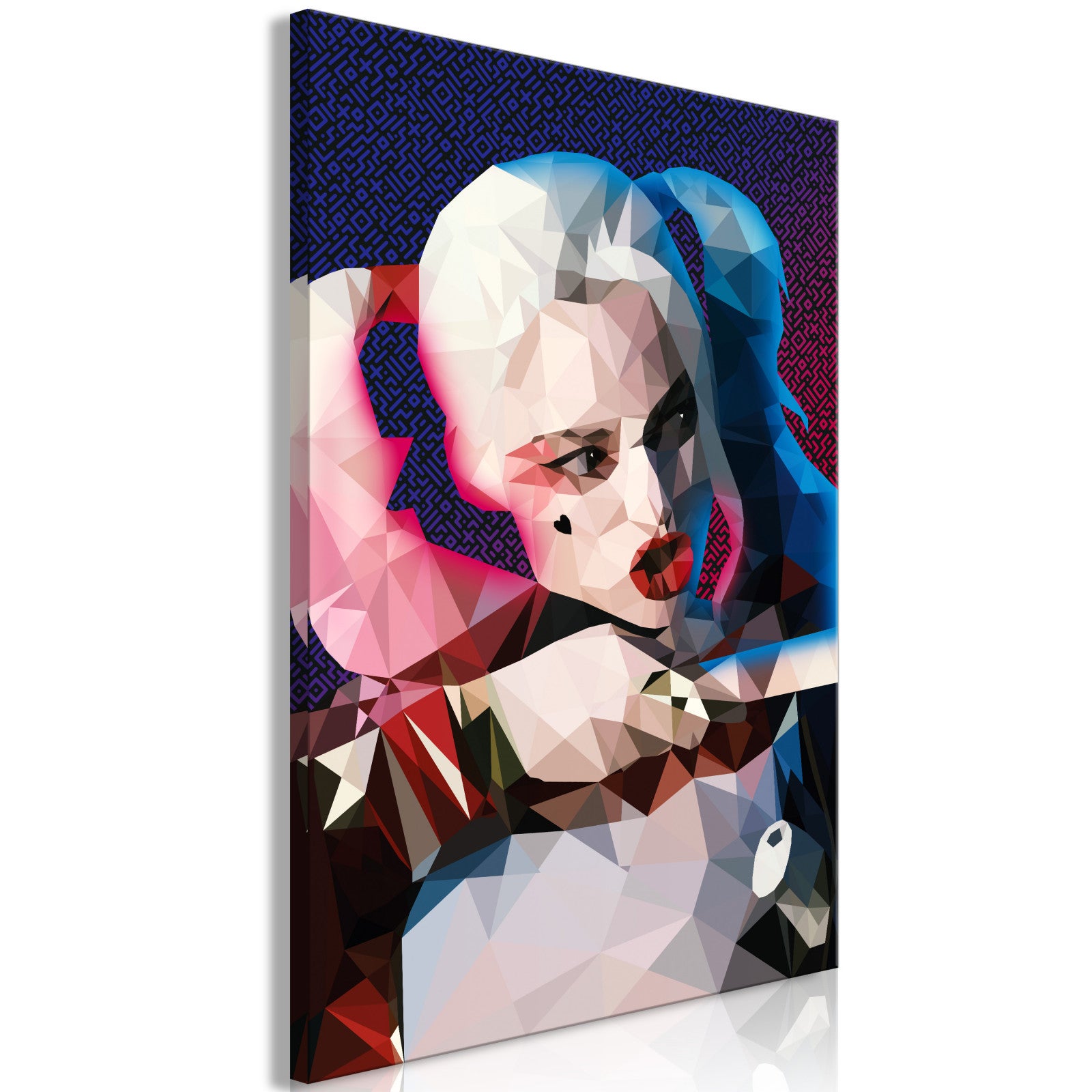 Tableau Arlequin reproduction d'une peinture de Pierre Manzone - Décoration