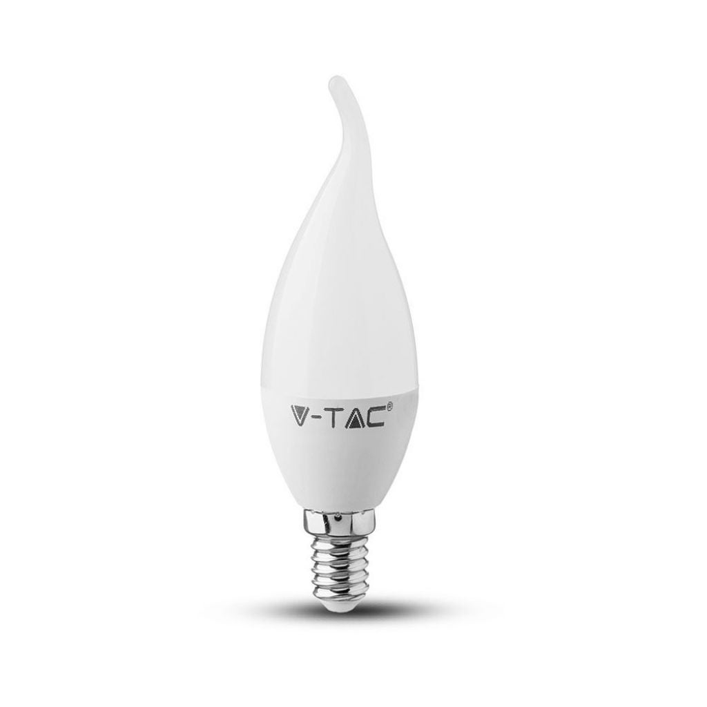 Żarówka LED E14 4W w kształcie płomienia świecy 6400K