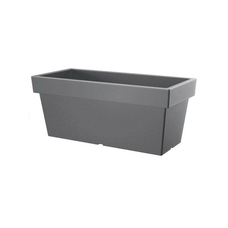 Vaso Lofly Con Sottovaso 27,5 Cm Grigio: Design Moderno Per Le Tue Piante