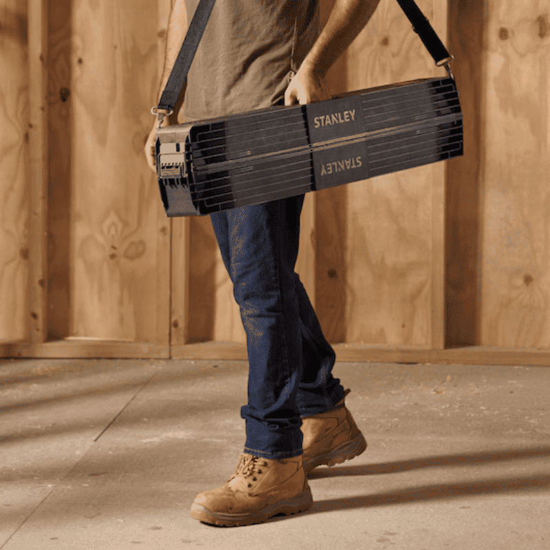 Lot de 2 tréteaux métalliques pliants STANLEY - Charge 340 kg - 5