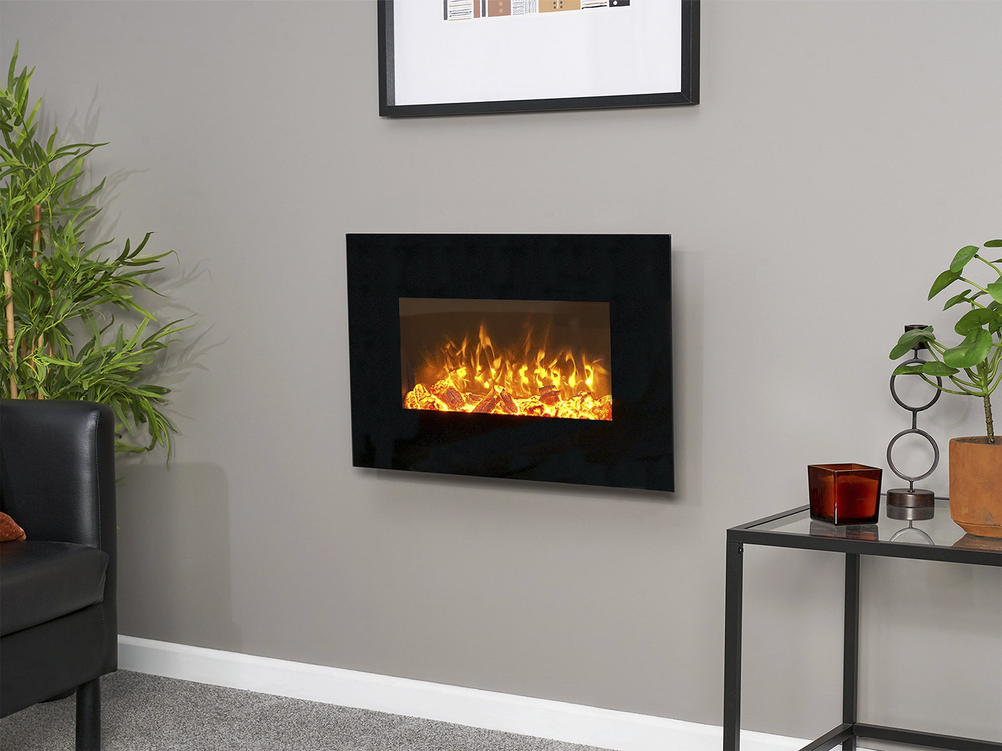 Cheminée électrique Sureflame WM-9334 noir - 3