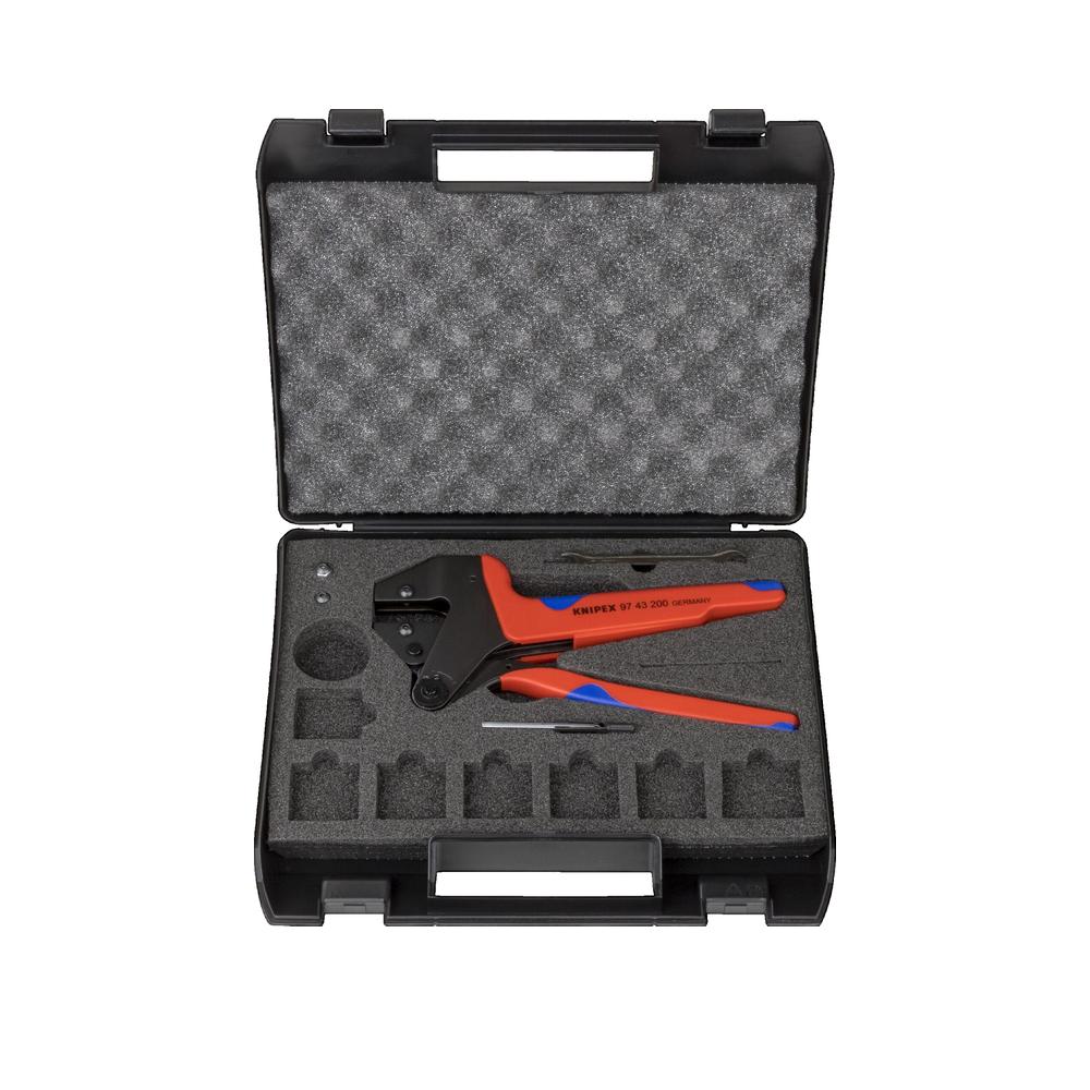 Zaciskarka KNIPEX bez matrycy stal chromowo-wanadowa ergonomiczne uchwyty