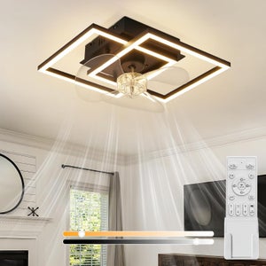 Ventilateur de plafond - RUMOCOVO - Modèle 8223 - LED - Télécommande