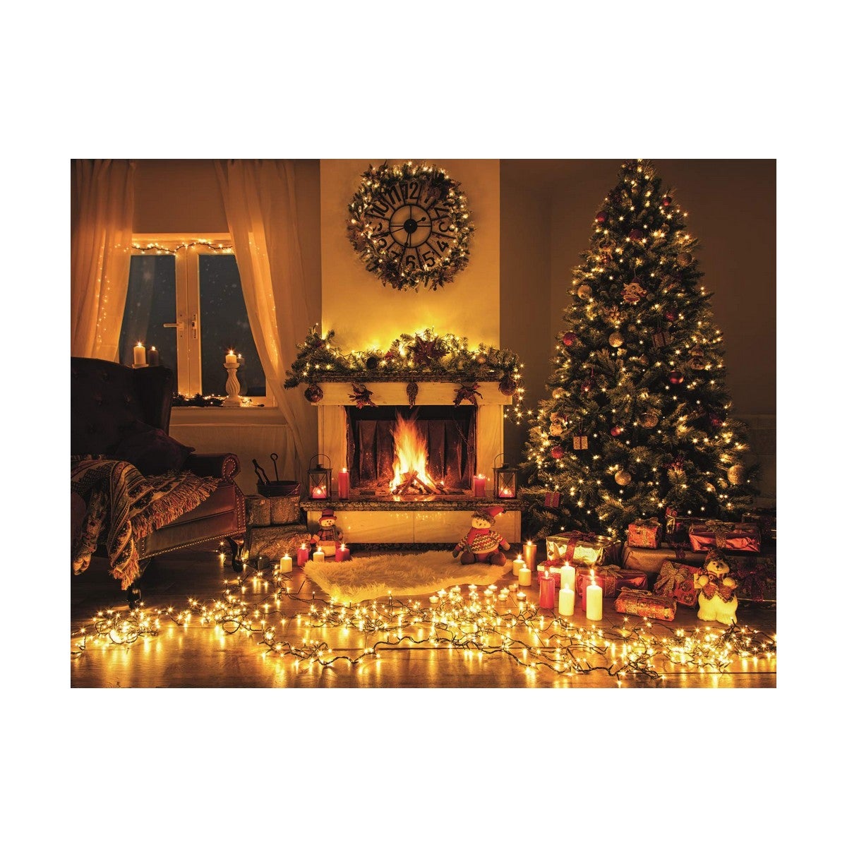 Guirlande lumineuse LED Blanc (11 m) - 2