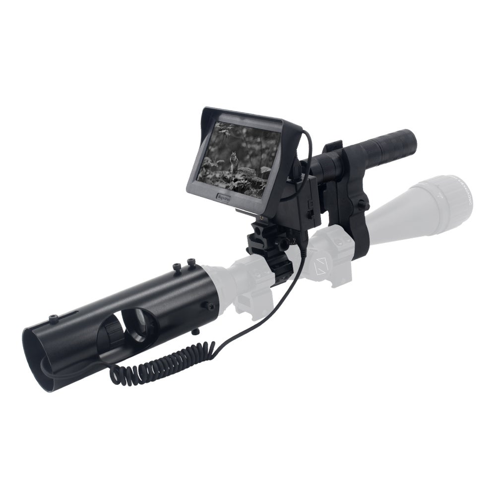 Appareil de vision nocturne HD 720p 3 MP avec enregistrement vidéo, infrarouge, lampe intégrée et fonction télescope pour extérieur - 7