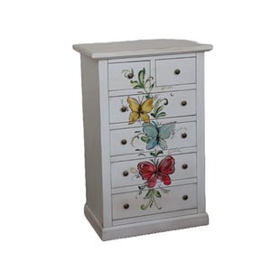 Targa cartello pensile shabby vintage legno paulonia 30x40cm, Coffee