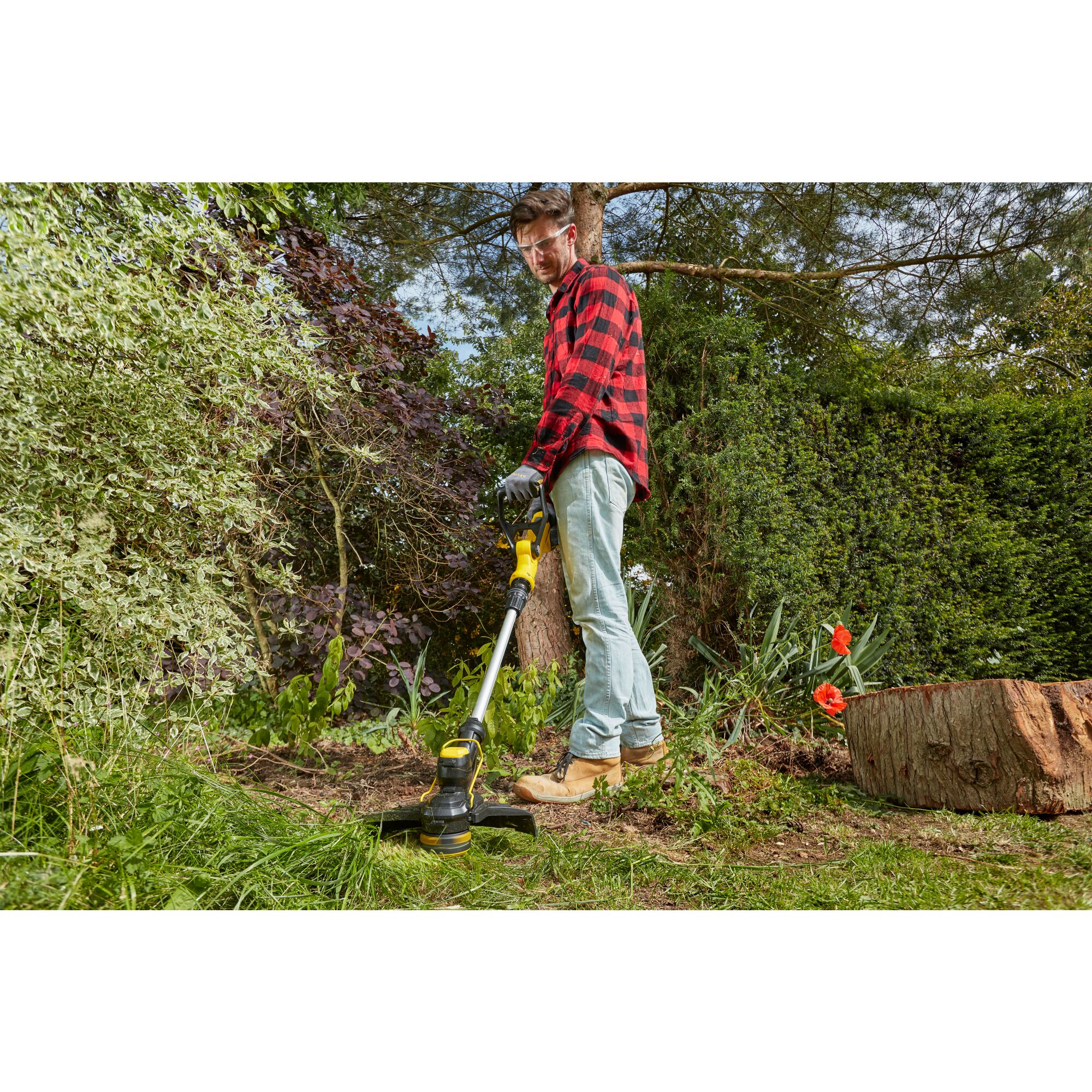 Coupe-Bordures 33cm 18V STANLEY FATMAX V20 SFMCST933M1-QW - 1 Batterie 4Ah + Chargeur - 5