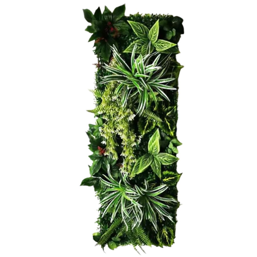 Pannelli da parete per piante artificiali, per la privacy, recinzione, paesaggistica, giardino, casa, balcone, decorazione per interni ed esterni, 50 x 50 cm, (C