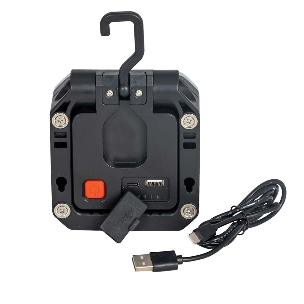 Lampe leds multi-usage 20w à batterie 2000 lumen - 4