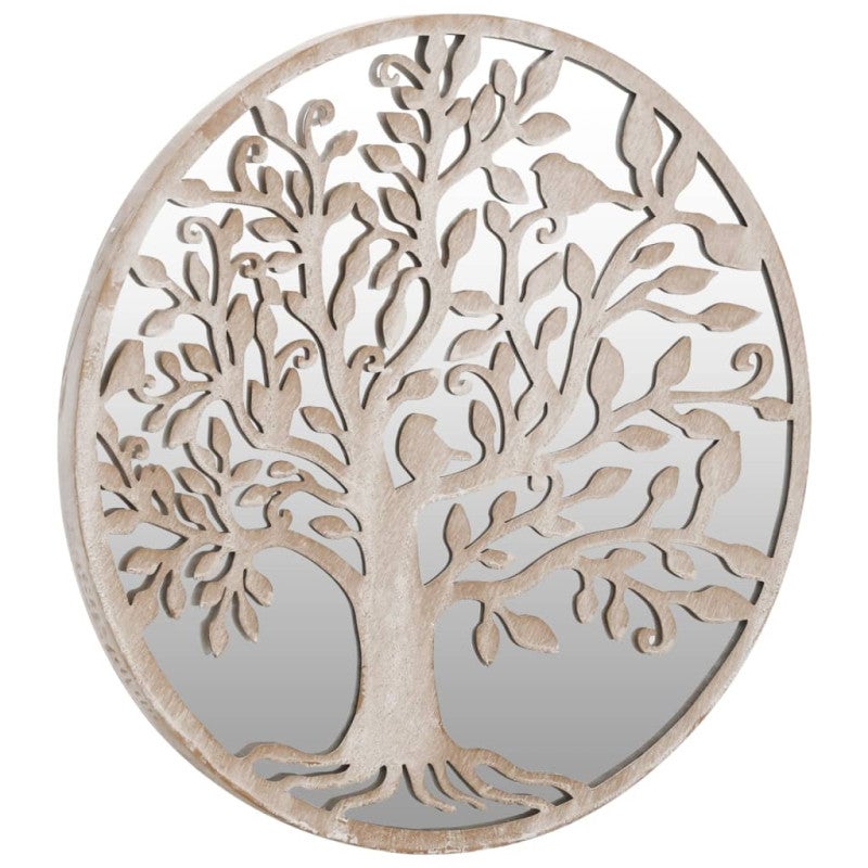 vidaXL Specchio Sabbia 40x2,5 cm Rotondo in Ferro per Uso Interno - 3