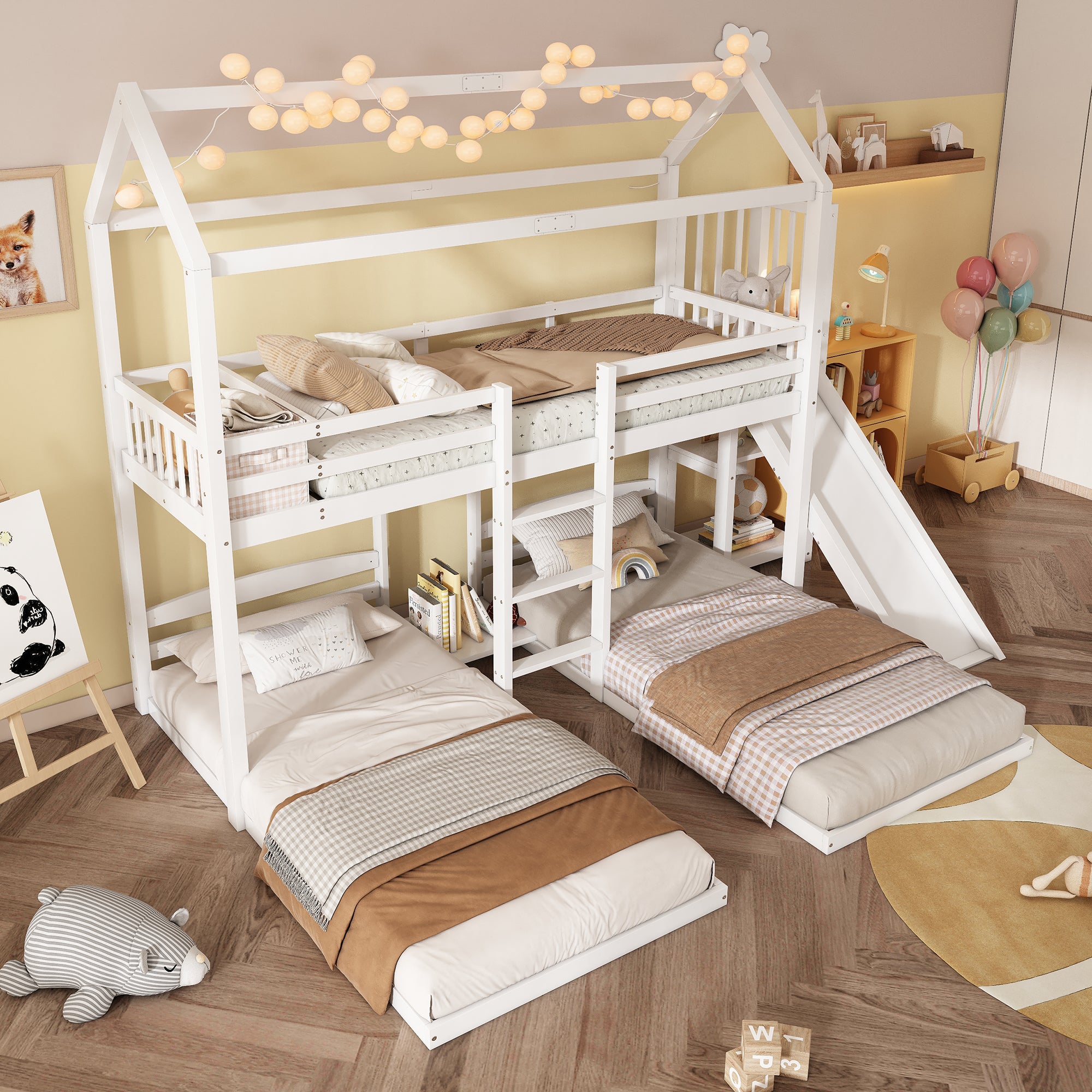 Mon lit superposé en bois pour poupées CERISE ET CAPUCINE : Comparateur