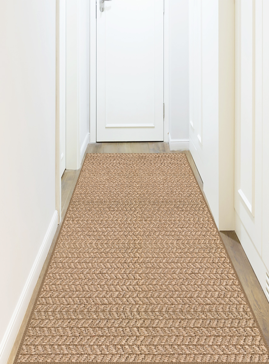 Alfombra de vinilo chef 66x250 cm - pvc antideslizante, lisa impresa, vinilica para cocina o salón, lavable