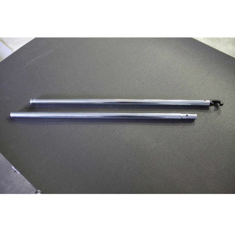Escada retrátil para sótão 70x90x320 cm com corrimão à direita. - 6