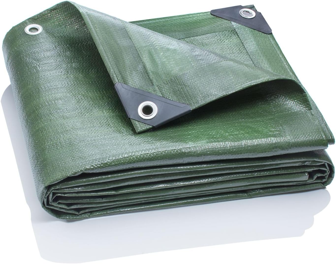 3x4m Plachta Ochronna z oczkami Home&amp;Garden Zielona