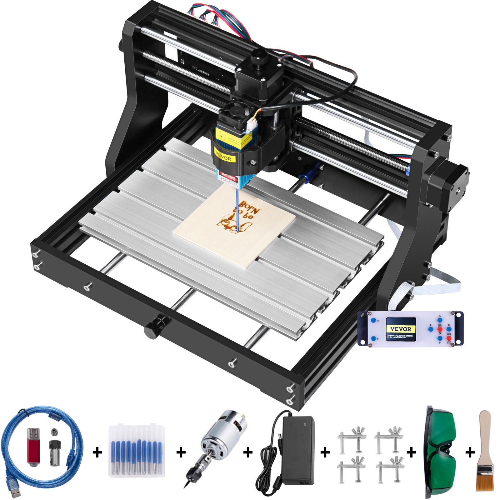 EVTSCAN Pinza a molla - 15 Pz ER20 Set di pinze a molla per macchina per incidere CNC e fresa per tornio 1-13 mm