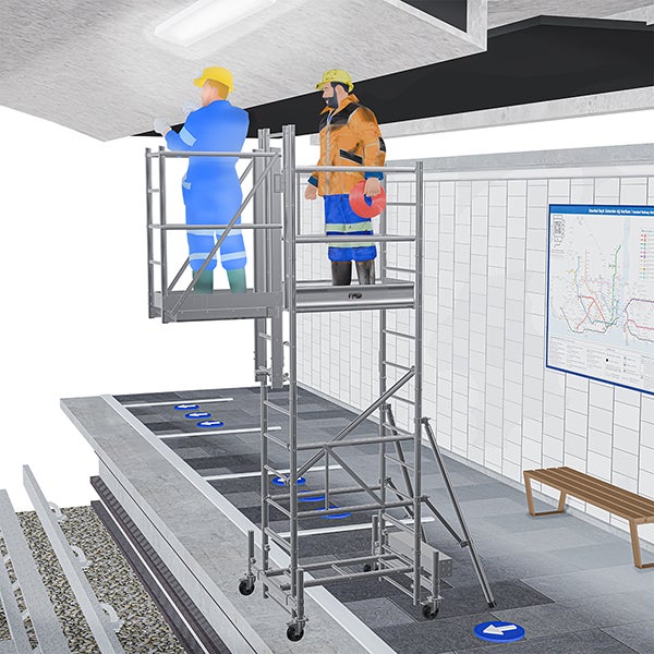 Plateforme de déport - Hauteur de plateforme max. 2.35m - MED - 4