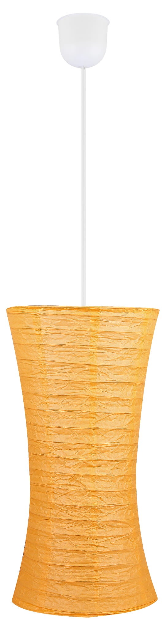 Lampa sufitowa wisząca Tai pomarańczowa 1xE27x60W wym: 100 x 30 x 30 cm papier Candellux