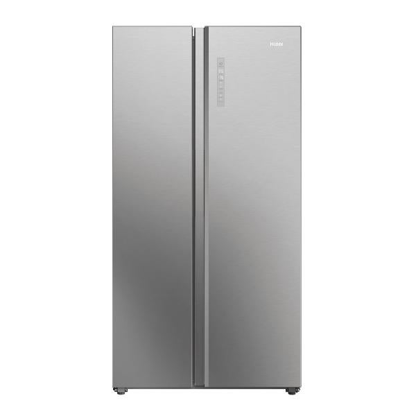 Haier Frigorífico Side by Side - 611 L - Platino, Acero Inoxidable - Imagen 2