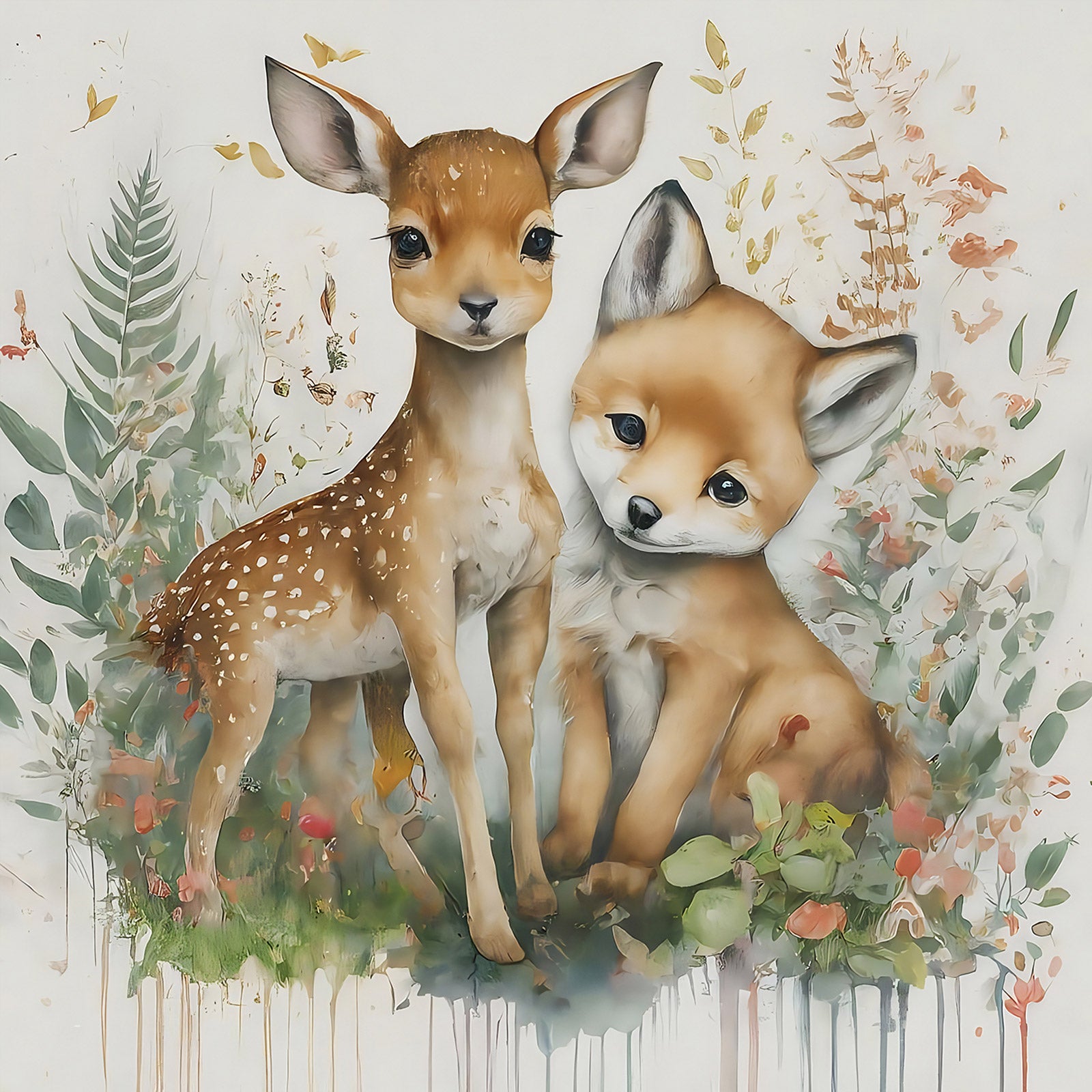 Papel Pintado Infantil Animales Bosque | Once Upon A Time De Casadeco