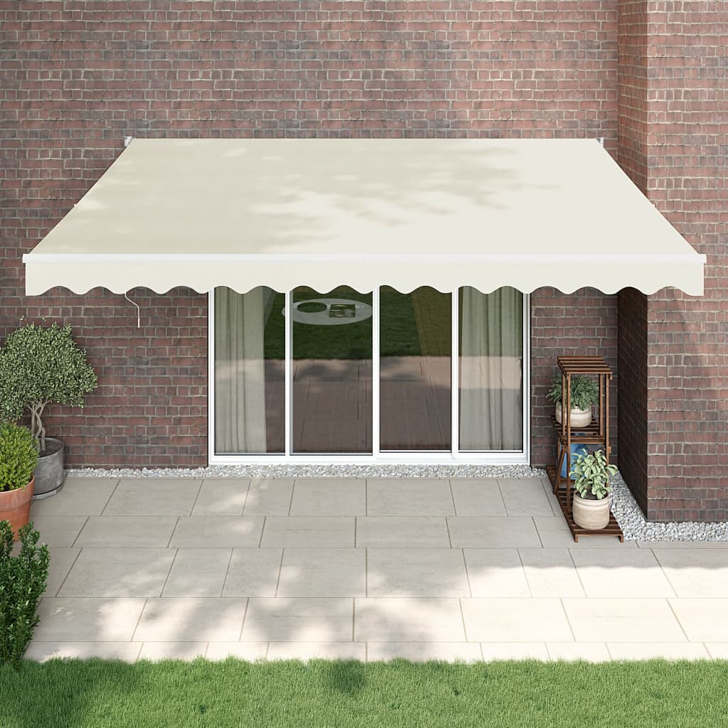 TOP TELO COPERTURA RICAMBIO PER PERGOLA 3X4MT A MURO ECRU ORIGINALE