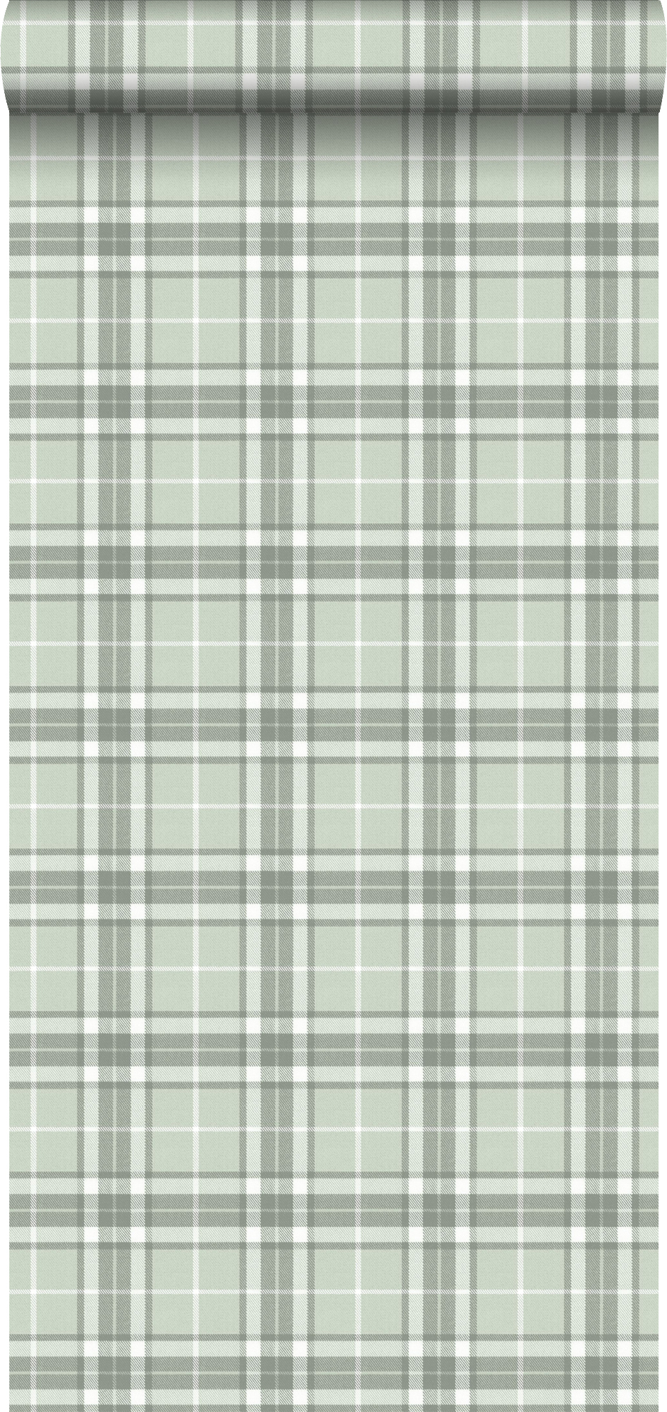 Papel pintado rombo menta verde - 0,53 x 10,05 m - estahome