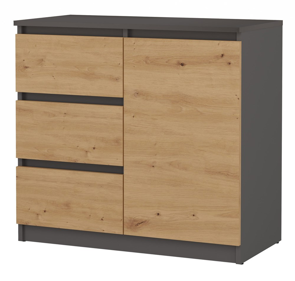 Komoda Topeshop 1D3S ANT/ART KPL