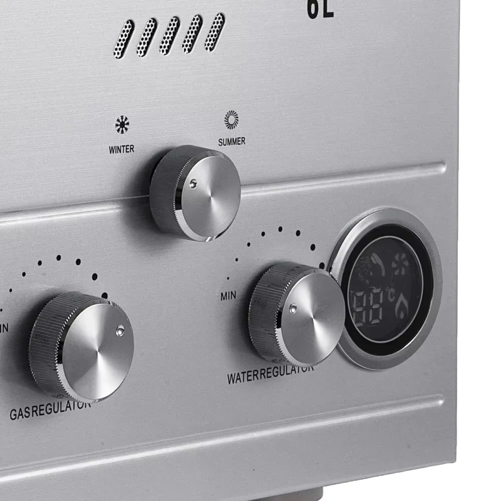 Chauffe-eau instantané au gaz, chauffe-eau au gaz butane propane, chaudière GPL 10 L, électroménager, chauffages extérieurs - 4