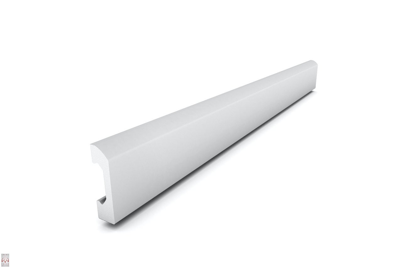 Plinthes 1 pièce / 2 mètres plinthe plinthe - blanc - matériau dur - décoration - mur - sol - plafond DP3 - 2