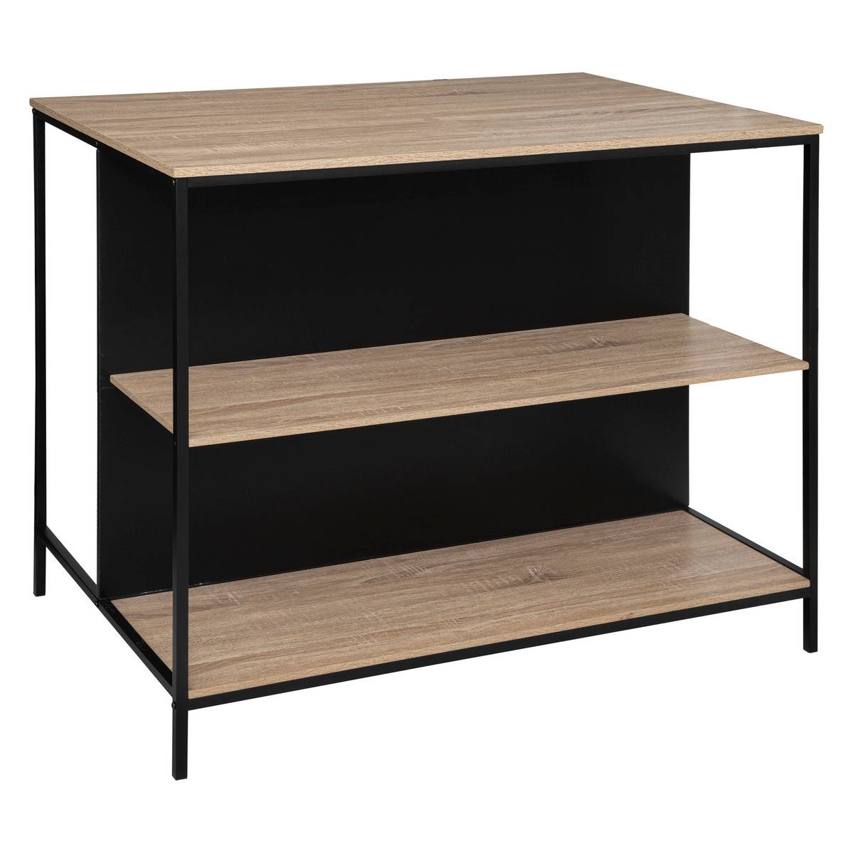5Five Simply Smart 5Five, Isola Bar Aliaj Con Contenitore In Effetto Rovere Naturale , Leroy Merlin