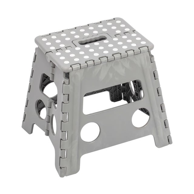 Acstep, sgabello pieghevole in plastica leggera, sgabello