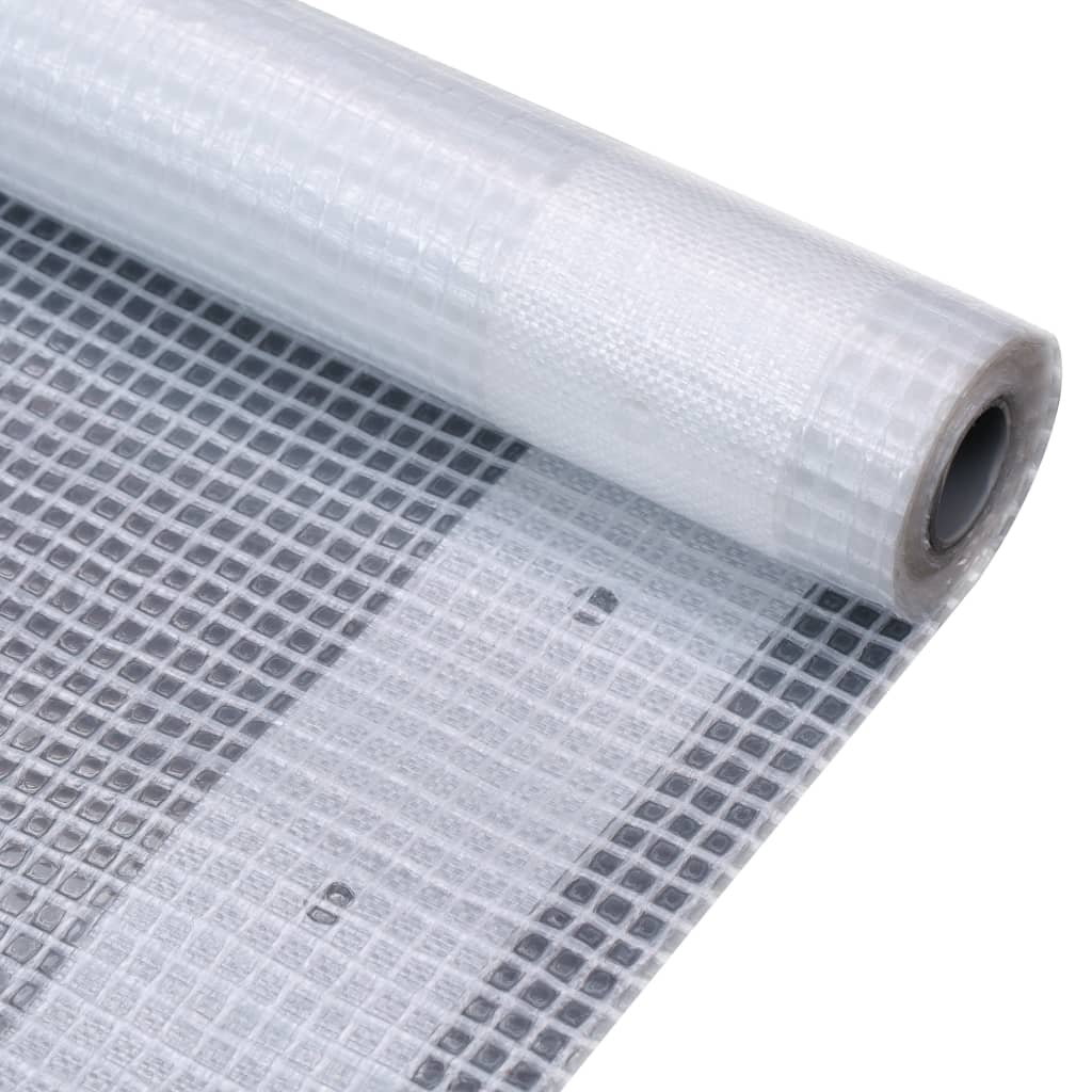 Lona protetora impermeável 260 g/m2 1,5x15 m branca - COMFORTXL - 2