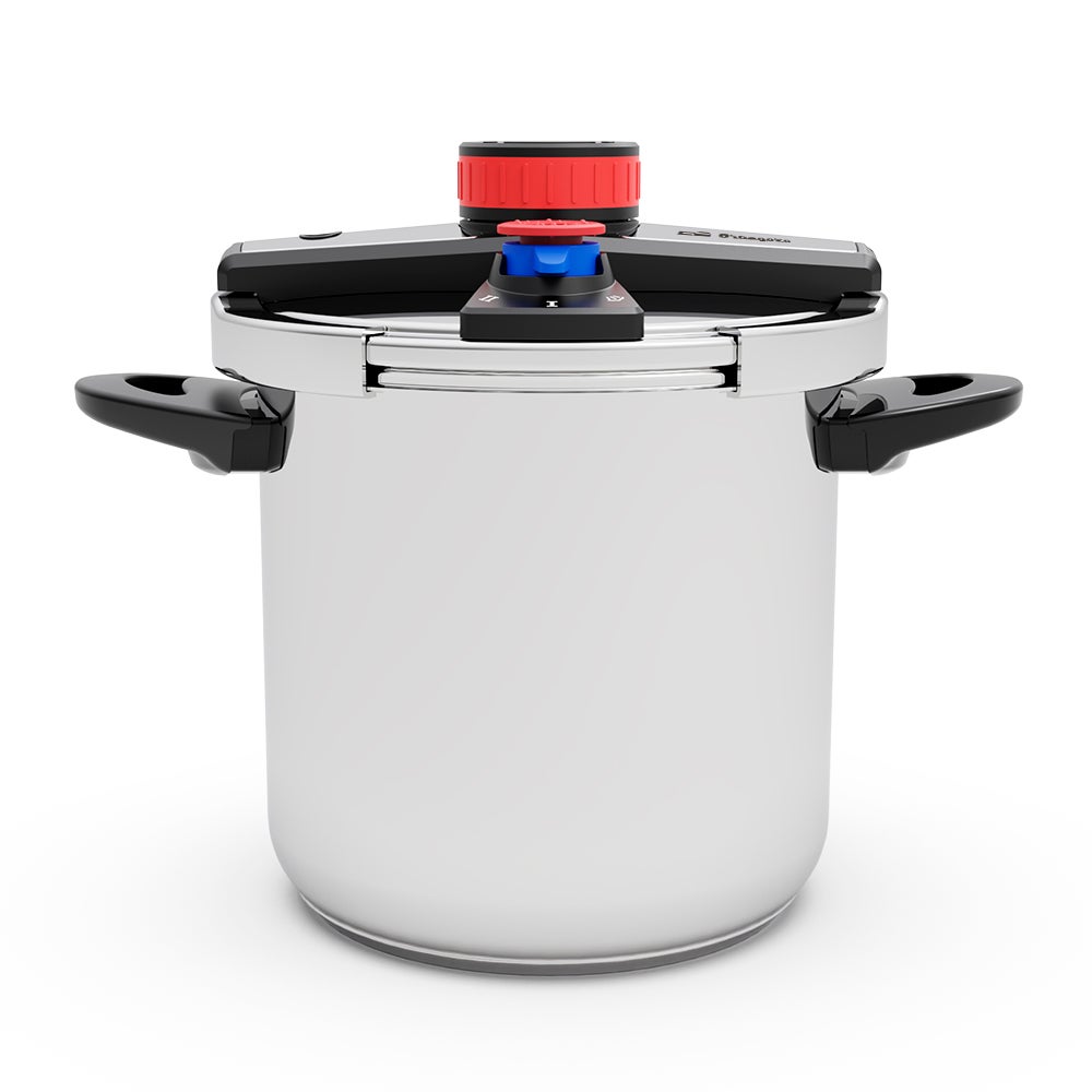 Olla super rapida Orbegozo HP 8200, 8 L, 24 cm, acero inoxidable, con ...