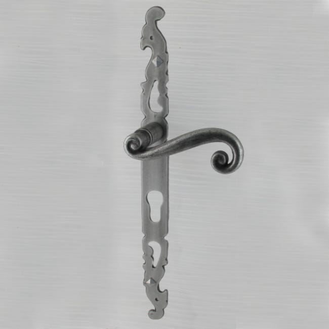 Artesano Iron Works Poignée de porte forgée à la main en fer forgé 10 Artesano Iron Works Poignée de porte forgée à la main en fer forgé 10
