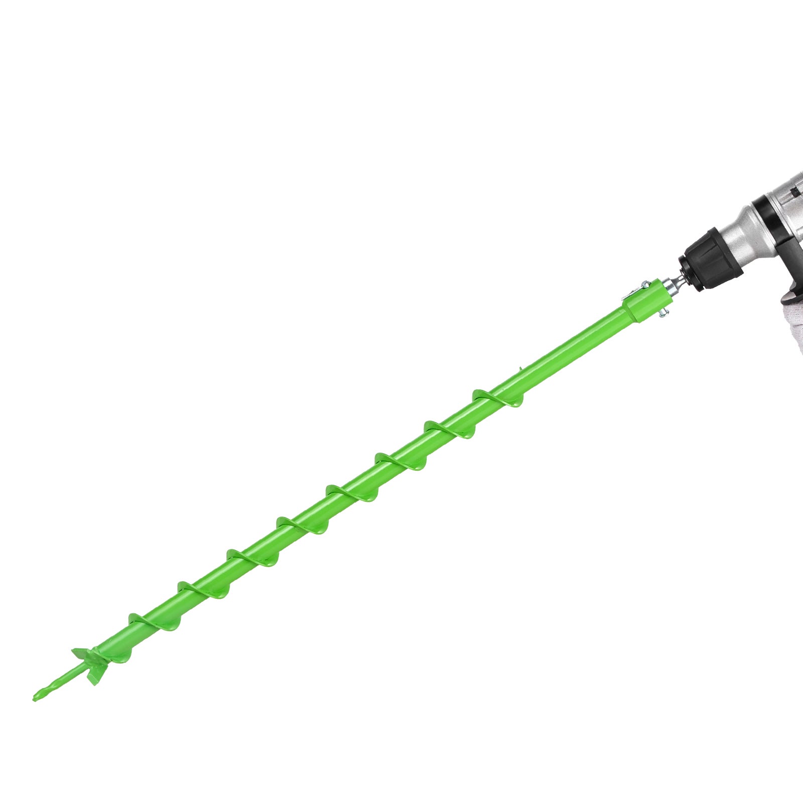 VEVOR Świder ziemny do wiertnicy 4x79 cm, wiertło ogrodowe, adapter 20 mm